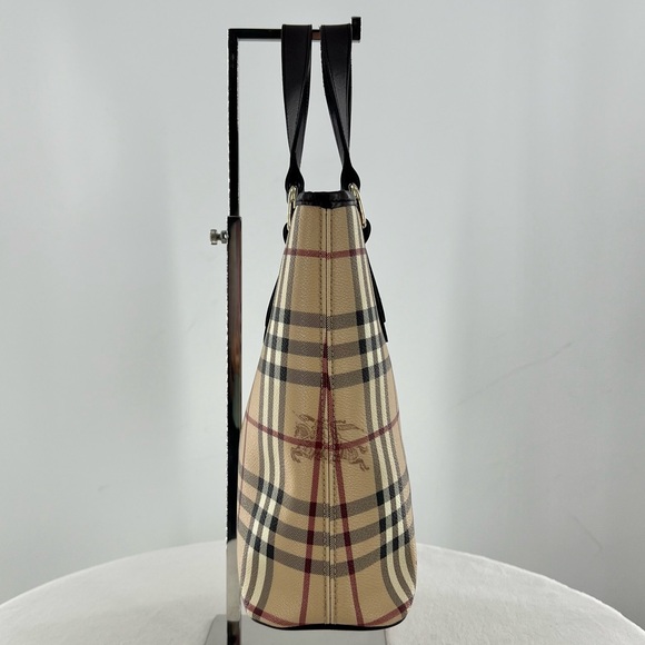 Burberry Haymarket Check Tote - Picture 4 of 13